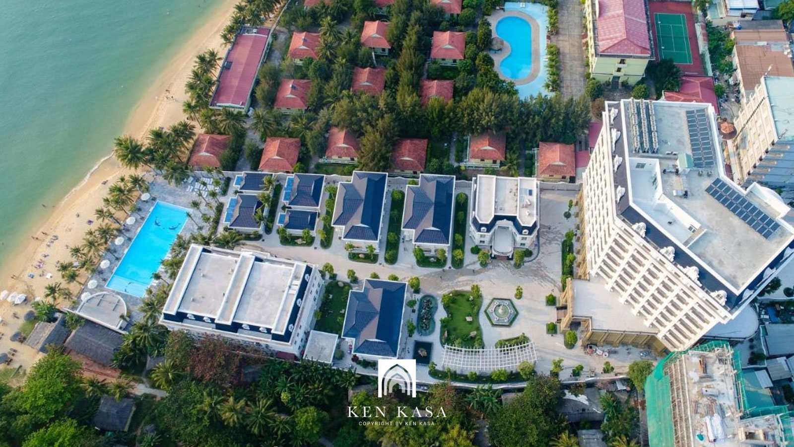 Review Thiên Thanh Resort Phú Quốc độc đáo với kiến trúc bán cổ điển